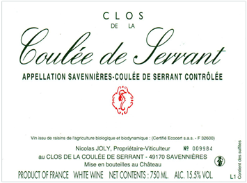 La Coulée de Serrant - Savennières-Coulée de Serrant - Blanc - 1995