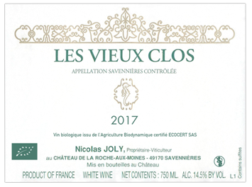 Château de la Roche aux Moines - Savennières - Les Vieux Clos - Blanc - 2017