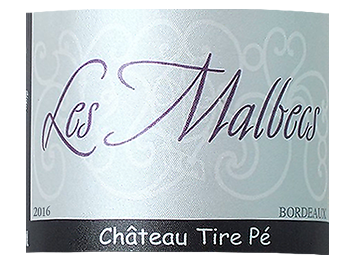 Château Tire Pé - Bordeaux - Les Malbecs - Rouge - 2016