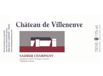 Château de Villeneuve - Saumur Champigny - Rouge - 2014