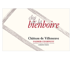 Château de Villeneuve - Saumur Champigny - Clos de la bienboire - Rouge - 2015