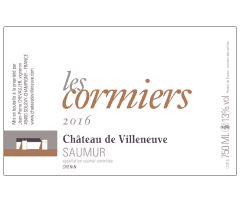 Château de Villeneuve - Saumur - Les Cormiers - Blanc - 2016