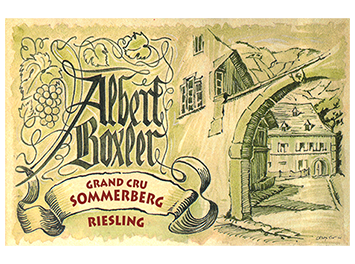 Domaine Albert Boxler - Alsace Grand Cru - Riesling Grand Cru Sommerberg - Blanc - 2018