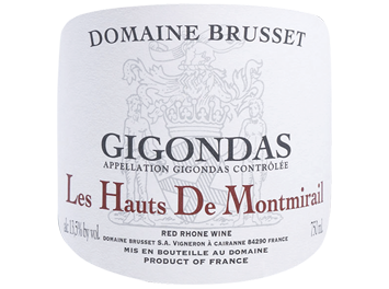 Domaine Brusset - Gigondas - Les Hauts de Montmirail - Rouge - 2016