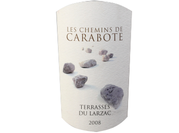 Domaine les Chemins de Carabote - Coteaux du Languedoc - Terrasses du Larzac rouge 2008