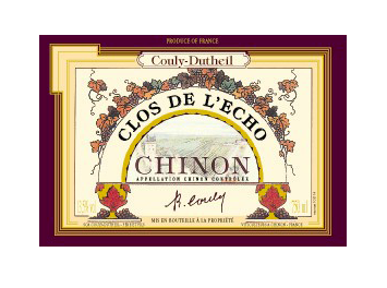 Couly Dutheil - Chinon - Clos de l'Echo - Rouge - 2014