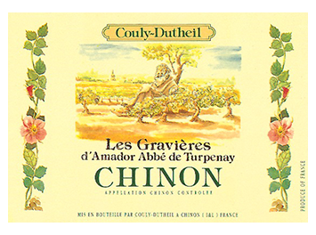 Couly-Dutheil - Chinon - Les Gravières - Rouge - 2018