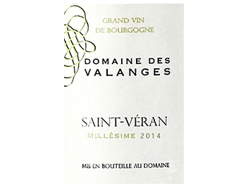 Domaine des Valanges - Saint-Véran - Blanc - 2014