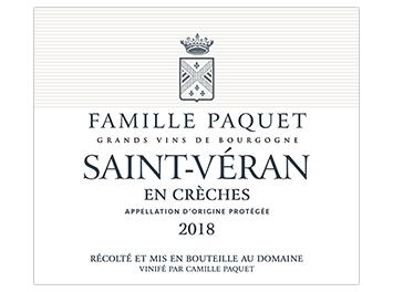 Famille Paquet - Saint-Véran - En Crèches - Blanc - 2018