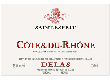 Delas - Côtes du Rhône - Saint Esprit - Rouge - 2011