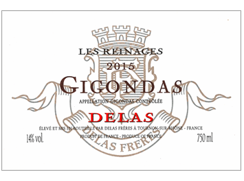 Delas - Gigondas - Les Reinages - Rouge - 2015