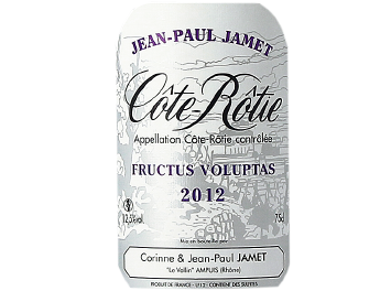 Domaine Jamet - Côte-Rôtie - Fructus Voluptas - Rouge - 2012