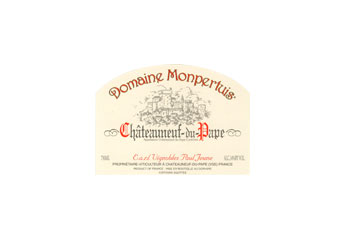 Domaine Monpertuis - Châteauneuf du Pape - Rouge 2008