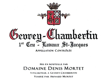 Domaine Denis Mortet - Gevrey Chambertin Premier Cru - Lavaux de Saint Jacques - Rouge - 2006