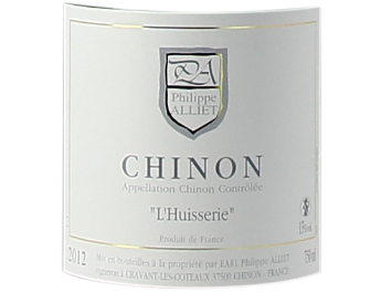 Philippe Alliet - Chinon - L'Huisserie - Rouge - 2012