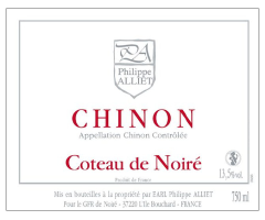 Philippe Alliet - Chinon - Coteau de Noiré - Rouge - 2015