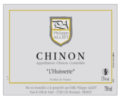 Philippe Alliet - Chinon - L'Huisserie - Rouge - 2015