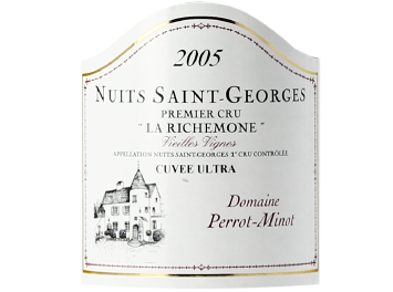 Domaine Perrot Minot - Nuits-Saint-Georges 1er Cru - La Richemone Vieilles Vignes Ultra - Rouge 2005