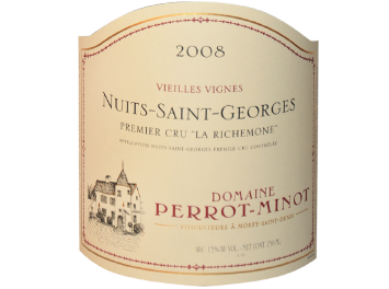 Domaine Perrot Minot - Nuits-Saint-Georges 1er Cru - La Richemone Vieilles Vignes  Rouge 2008