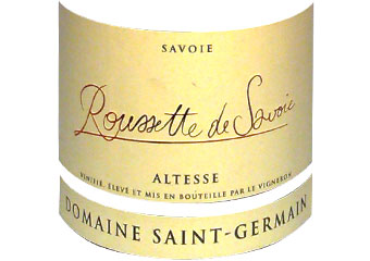 Domaine Saint-Germain - Roussette-de-Savoie - Altesse Blanc 2011