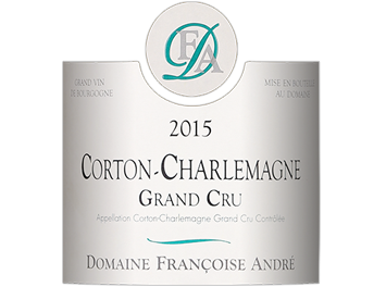 Domaine Françoise André - Corton-Charlemagne Grand Cru - Blanc - 2015