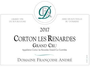 Domaine Françoise André - Corton Grand Cru - Les Renardes - Rouge - 2017