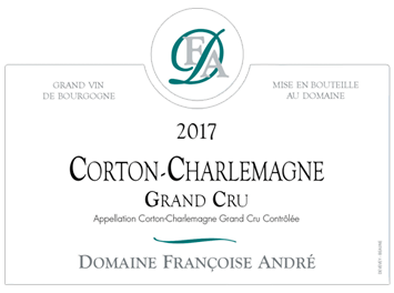 Domaine Françoise André - Corton-Charlemagne Grand Cru - Blanc - 2017