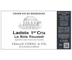 Domaine Edmond Cornu et Fils - Ladoix 1er cru - Le Bois Roussot - Rouge - 2016