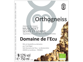 Domaine de l'Ecu - Muscadet Sèvre et Maine - Orthogneiss - Blanc - 2018