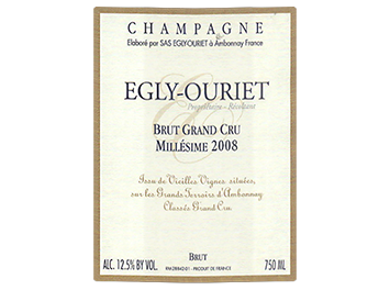 Egly-Ouriet - Champagne Grand Cru - Brut Vieilles Vignes - Blanc - 2008