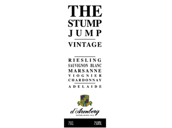 D'Arenberg - Mc Laren Vale - The Stump Jump - Blanc - 2015