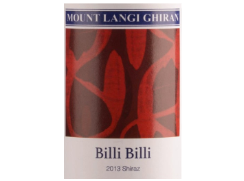 Mount Langi Ghiran - Victoria - Billi Billi - Rouge - 2013