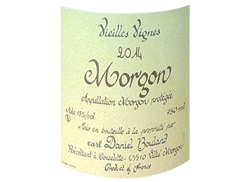 Domaine Daniel Bouland - Morgon  - Vieilles Vignes - Rouge - 2014