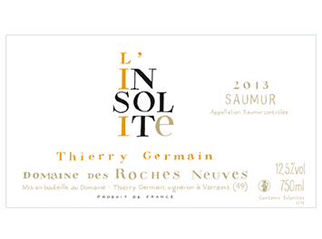 Domaine des Roches Neuves - Saumur - L'Insolite - Blanc - 2013