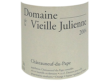 Domaine de la Vieille Julienne - Châteauneuf du Pape - Rouge - 2004