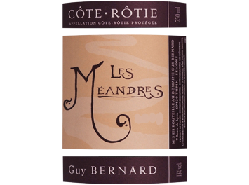 Domaine Guy BERNARD - Côte-Rotie - Les Méandres - Rouge - 2012