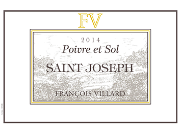 Domaine François Villard - Saint-Joseph - Poivre et Sol - Rouge - 2014