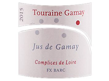 Complices de Loire - Touraine - Jus de Gamay - Rouge - 2015