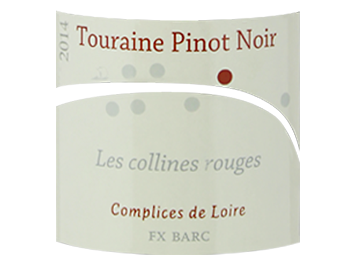 Complices de Loire - Touraine - Les Collines Rouges - Rouge - 2014