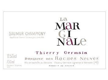 Domaine des Roches Neuves - Saumur-Champigny - La Marginale - Rouge - 2016