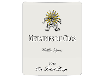 Clos Marie - Coteaux du Languedoc Pic Saint-Loup - Métairies du Clos Vieilles Vignes - Rouge - 2015