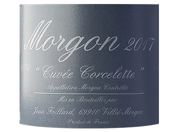 Domaine Jean Foillard - Morgon - Corcelette - Rouge - 2017