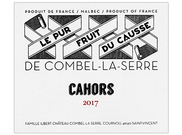 Château Combel La Serre - Cahors - Le Pur Fruit du Causse - Rouge - 2017