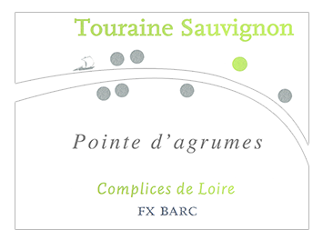 Complices de Loire - Touraine - Pointe d'Agrumes - Blanc - 2018