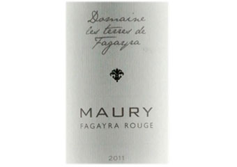 Domaine Les Terres de Fagayra - Maury - Fagayra - Rouge 2011