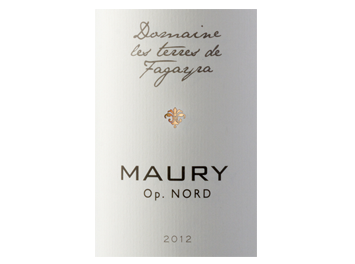 Domaine Les Terres de Fagayra - Maury Grenat Vin doux Naturel AOC - Op. NORD - Rouge - 2012