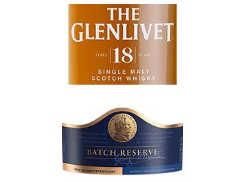 The Glenlivet - Single Malt Scotch Whisky - 18 anni