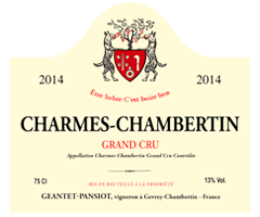 Domaine Geantet Pansiot - Charmes-Chambertin - Rouge - 2014