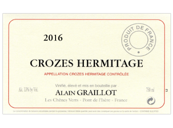 Domaine Alain Graillot - Crozes-Hermitage - Blanc - 2016