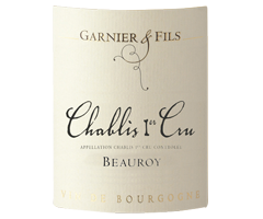 Domaine Garnier et Fils - Chablis 1er cru - Beauroy - Blanc - 2015